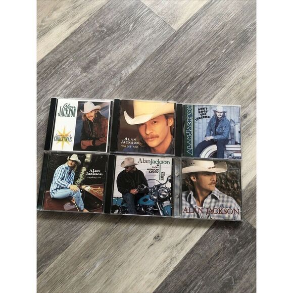 Alan Jackson CDs, Lot Of 6. Drive, Don’t Rock The Jukebox, Who I Am & More. - Picture 1 of 16